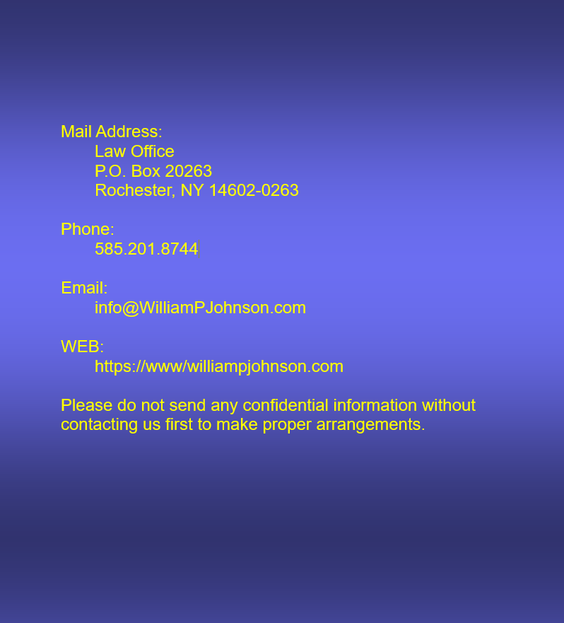 Contact information